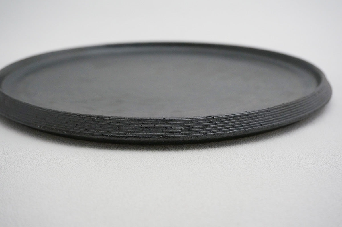 43 ナローボーダー 8寸フラットプレート