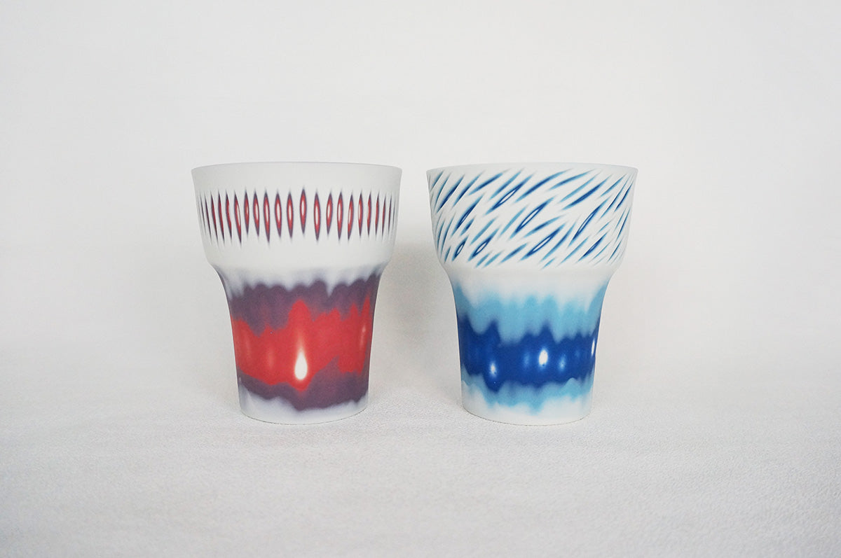 044 重色目 ビアグラス