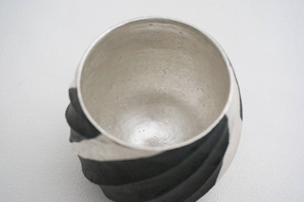 44 Spiral 銀彩ロックカップ