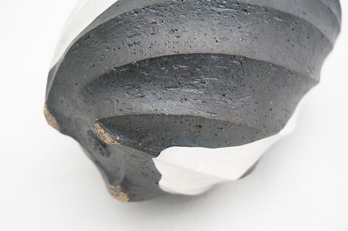 45 Spiral 銀彩ナローロックカップ