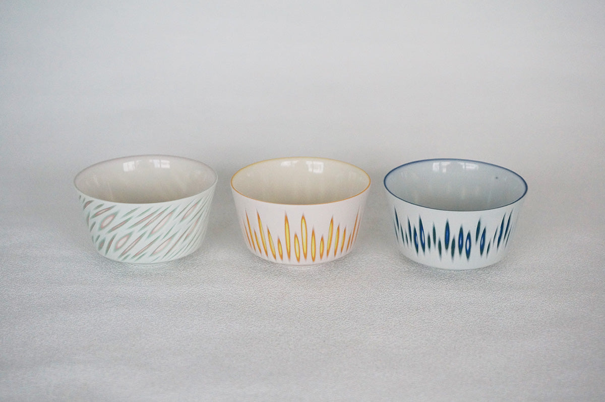 047 重色目 高台ぐい呑み