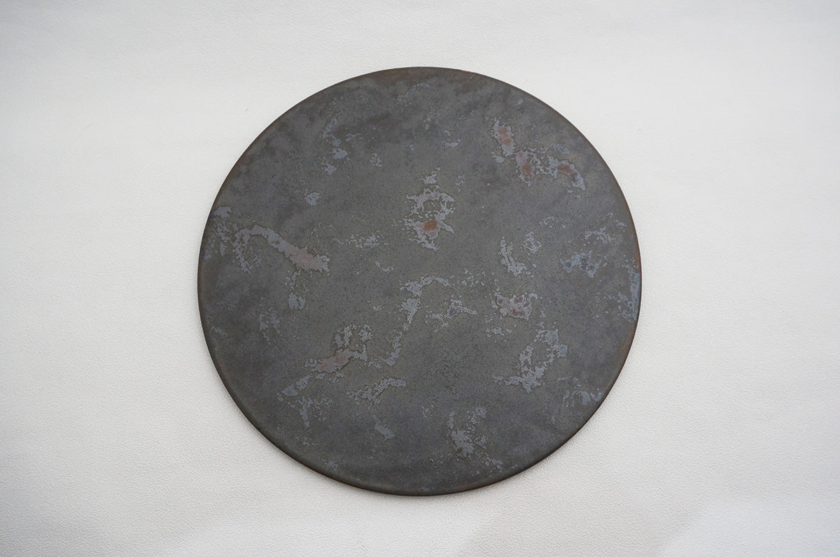 048 stand plate L ブラックゴールド