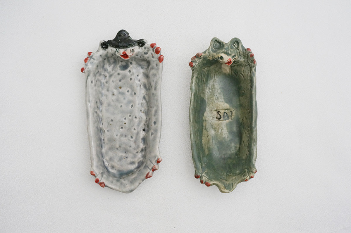 052 ムササビ長皿