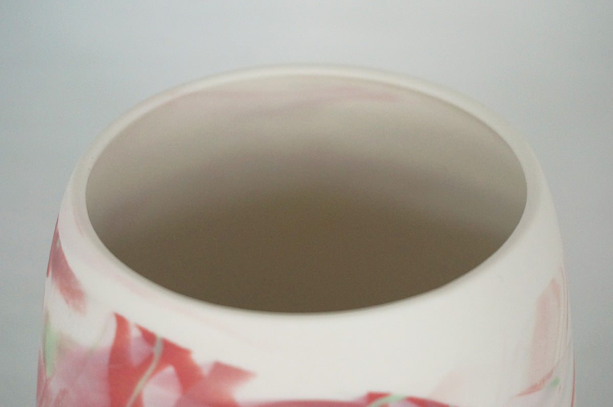 056 marble 富士型植木鉢 L