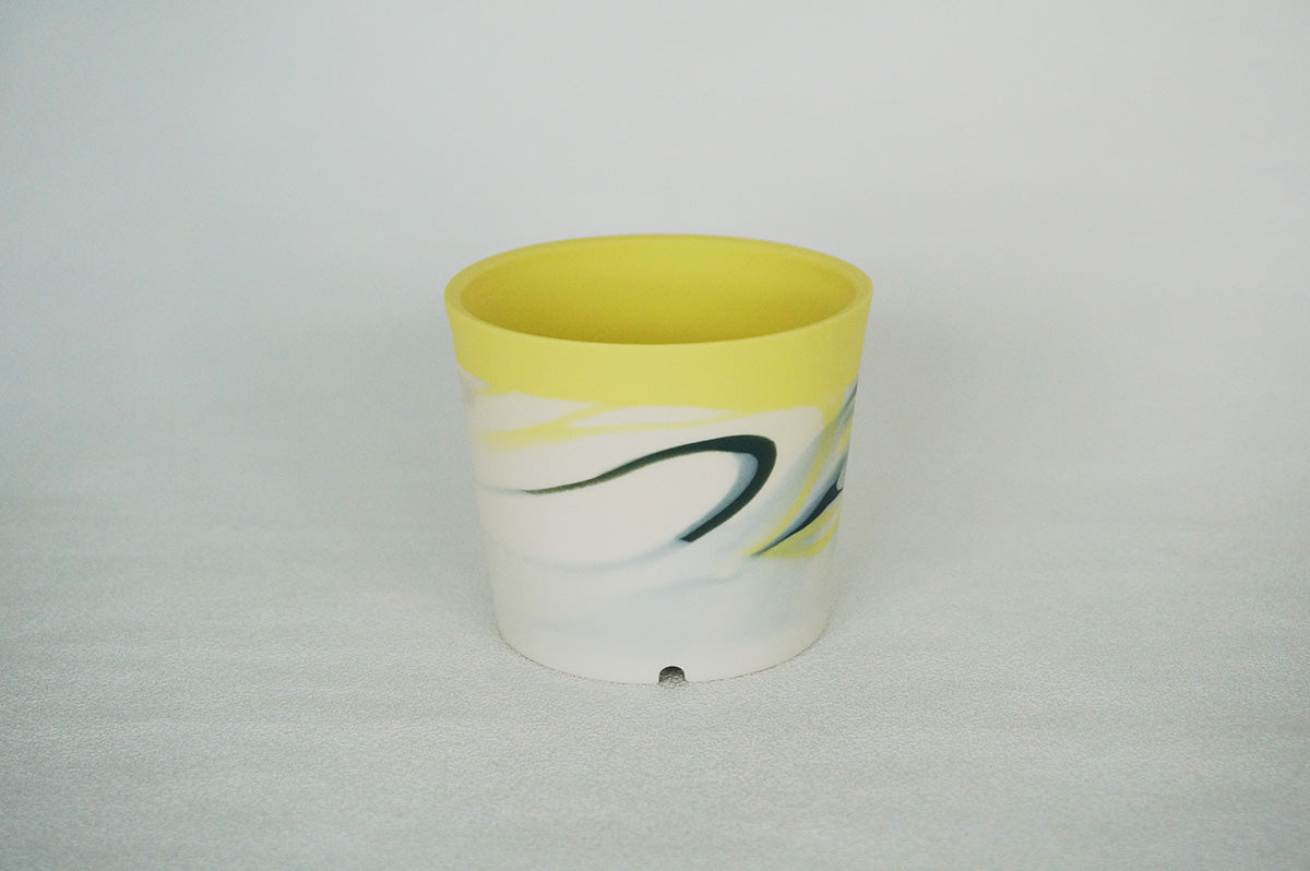 057 marble 植木鉢