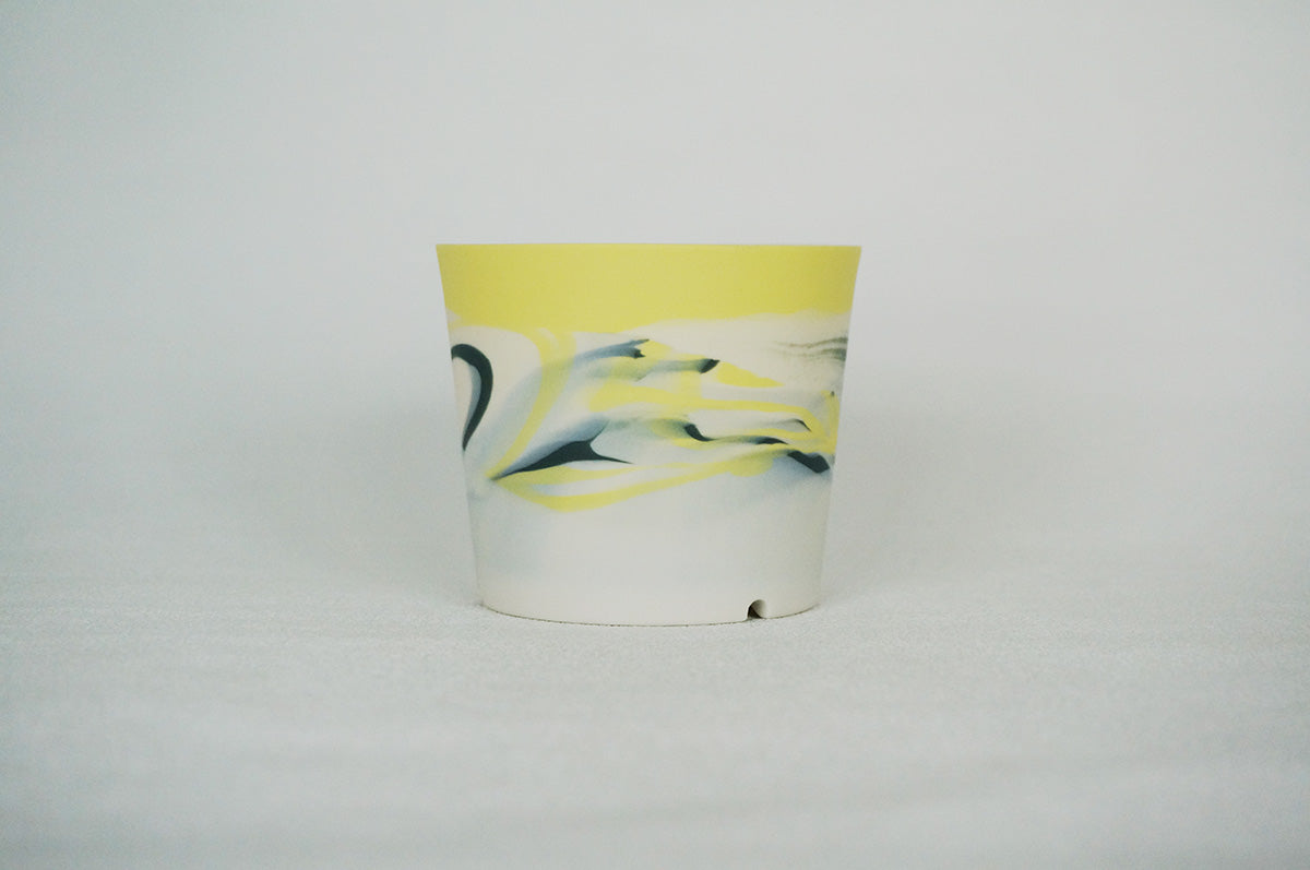 057 marble 植木鉢