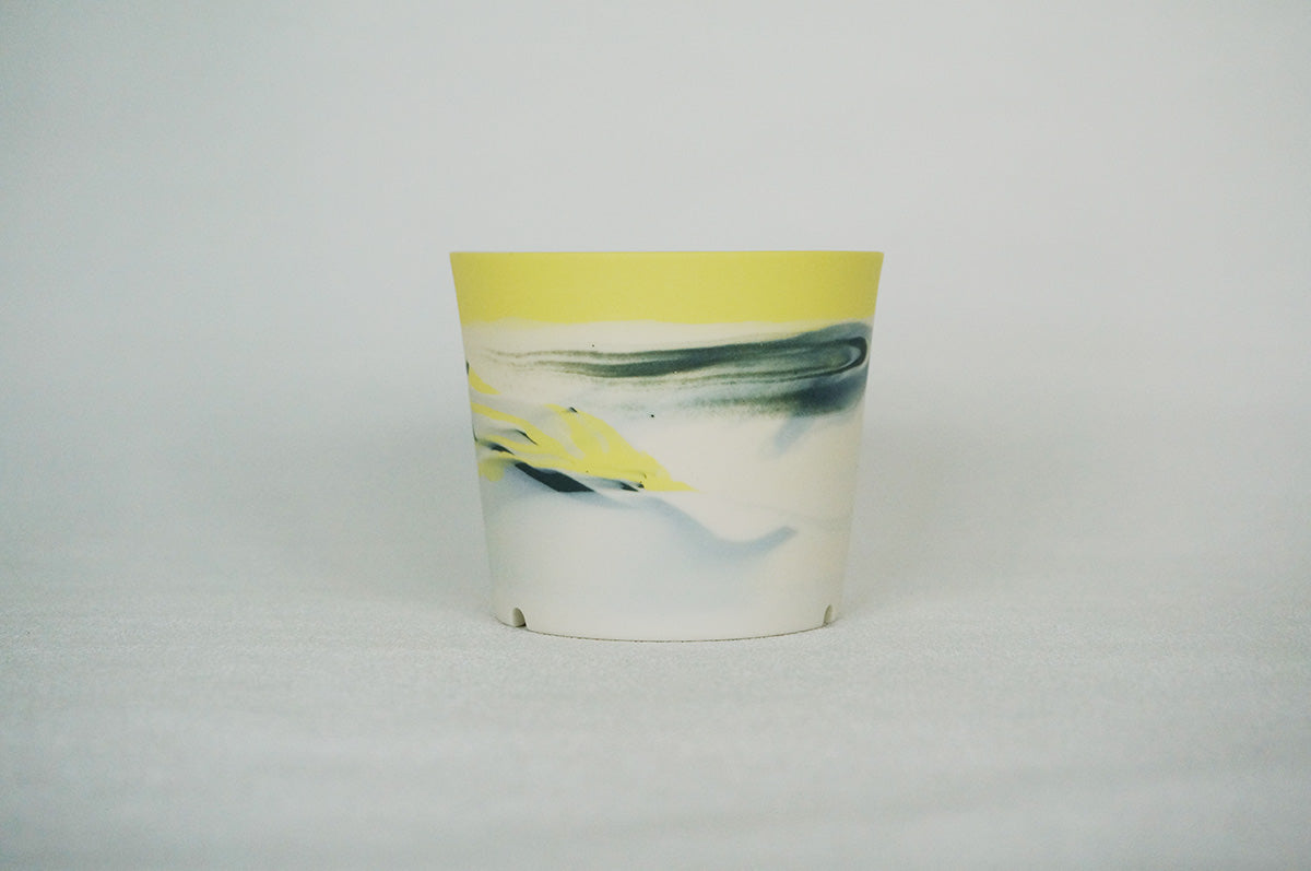 057 marble 植木鉢