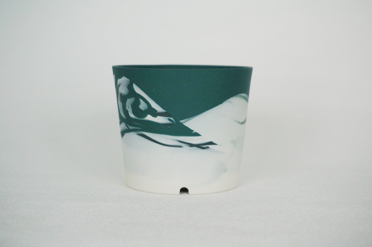 057 marble 植木鉢