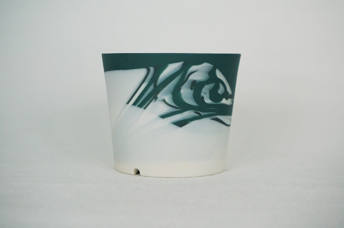 057 marble 植木鉢