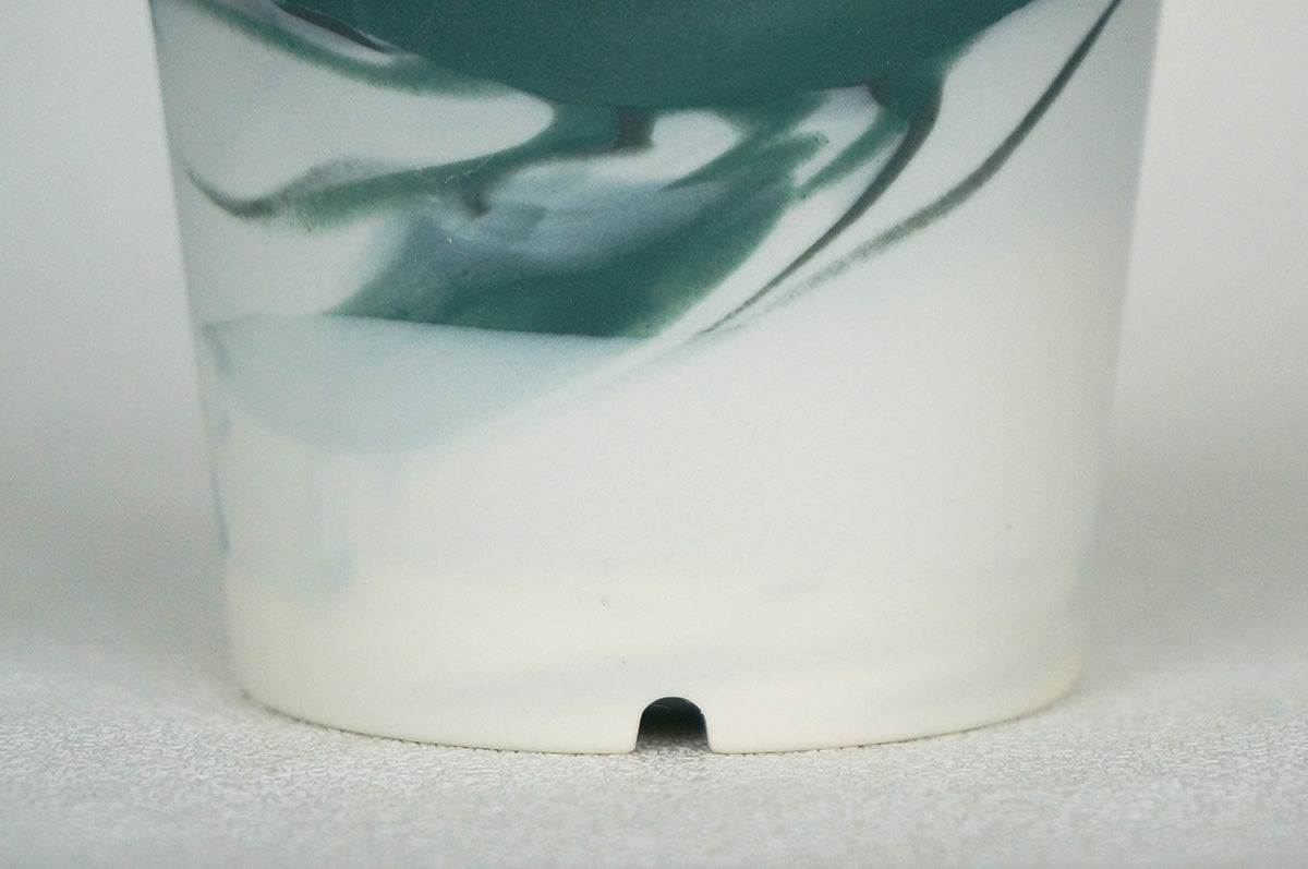 057 marble 植木鉢