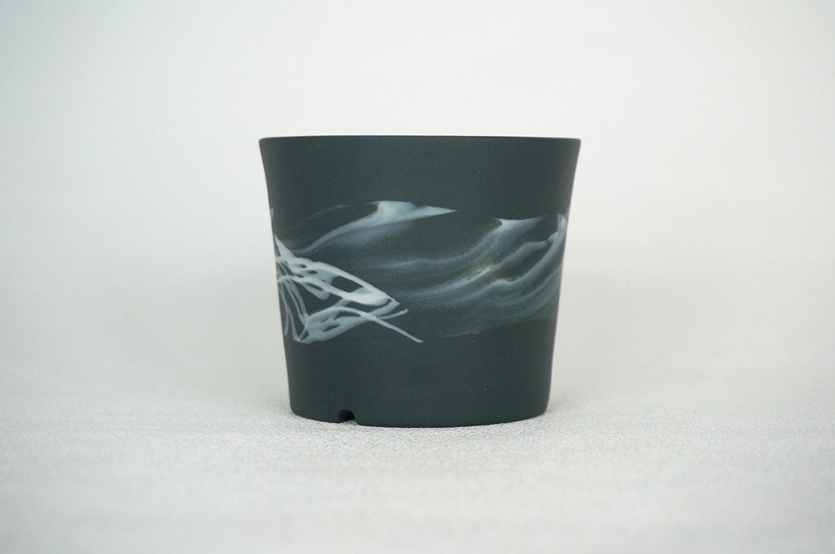 057 marble 植木鉢