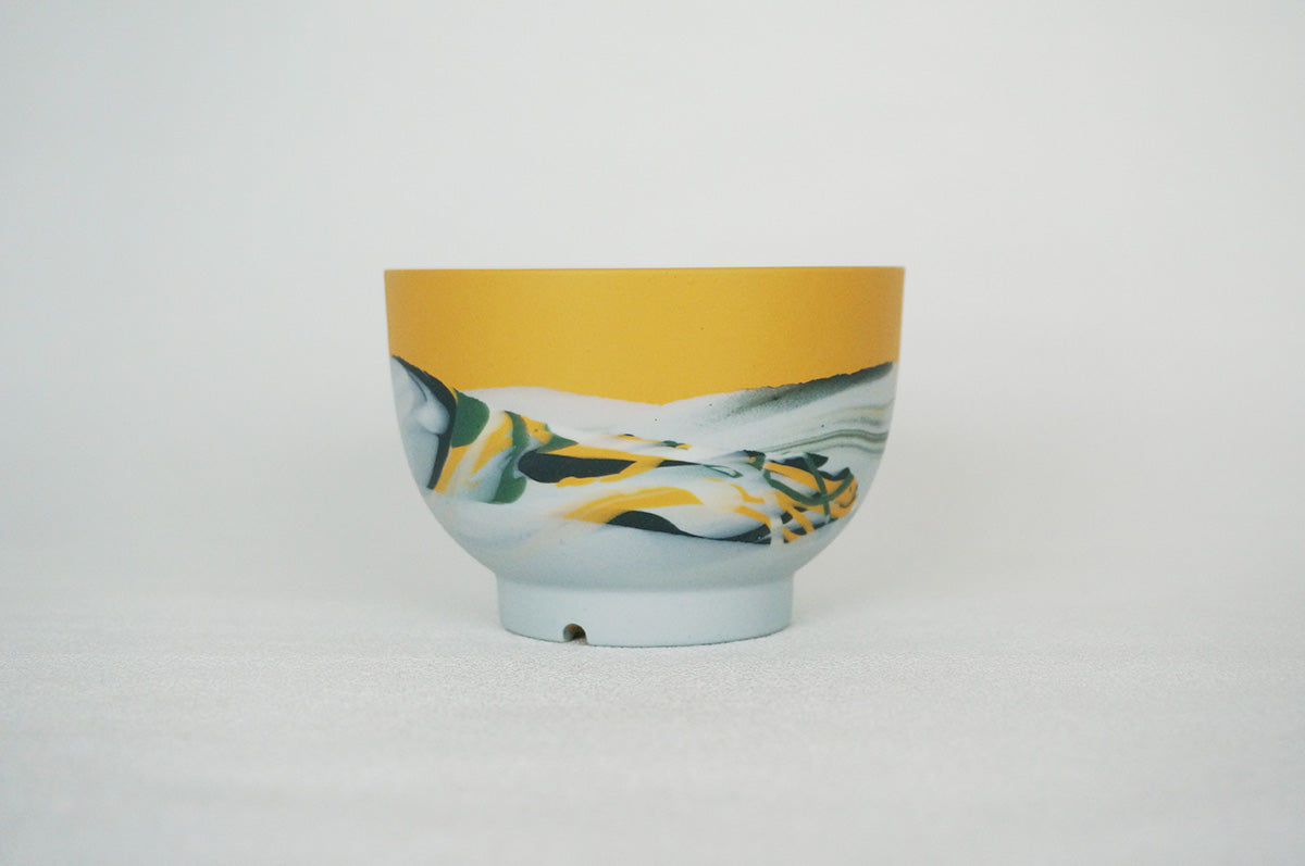 058 marble 碗型植木鉢