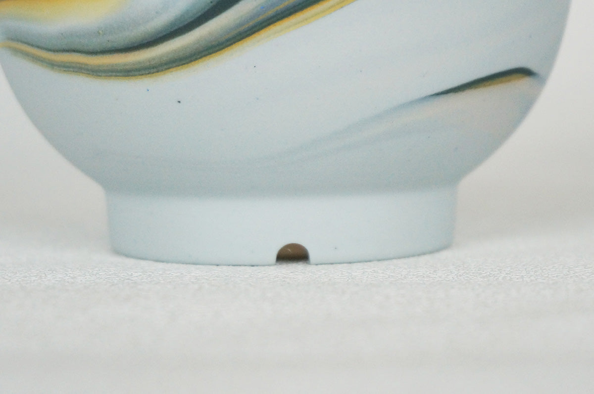 058 marble 碗型植木鉢