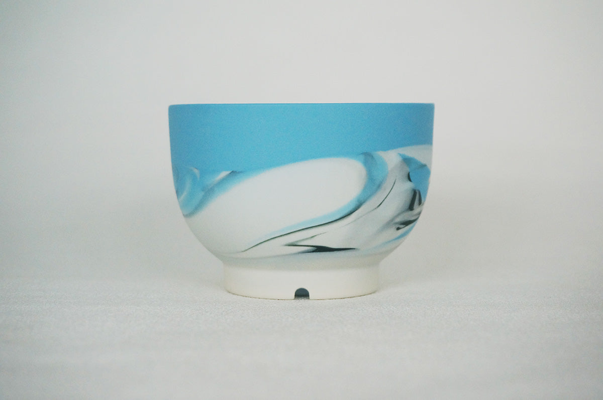 058 marble 碗型植木鉢