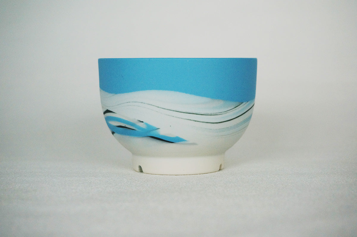 058 marble 碗型植木鉢