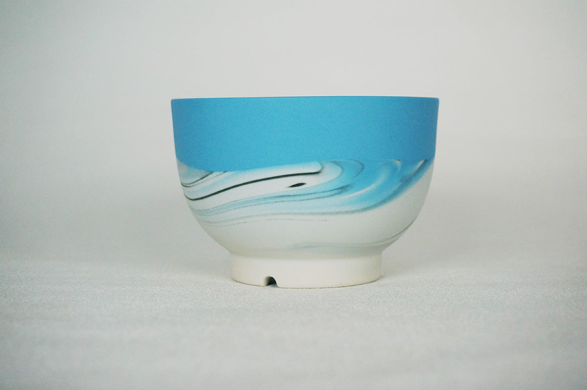 058 marble 碗型植木鉢