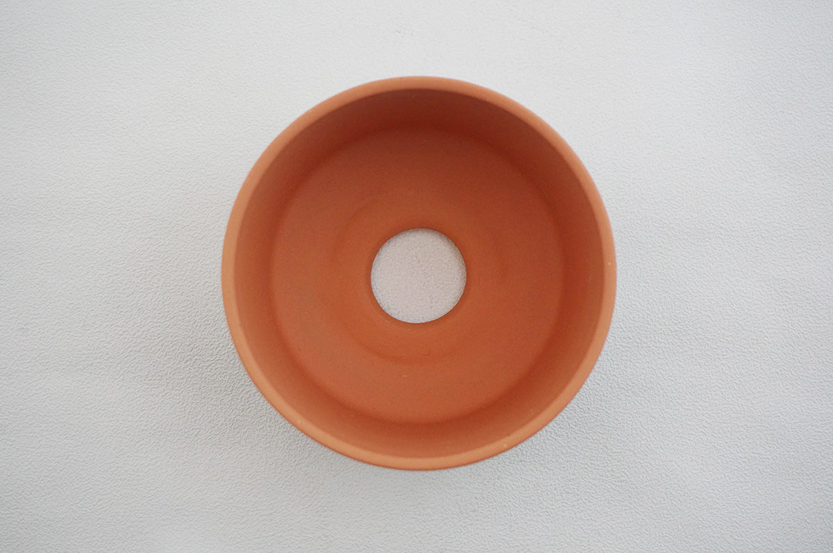 059 marble 円柱鉢L