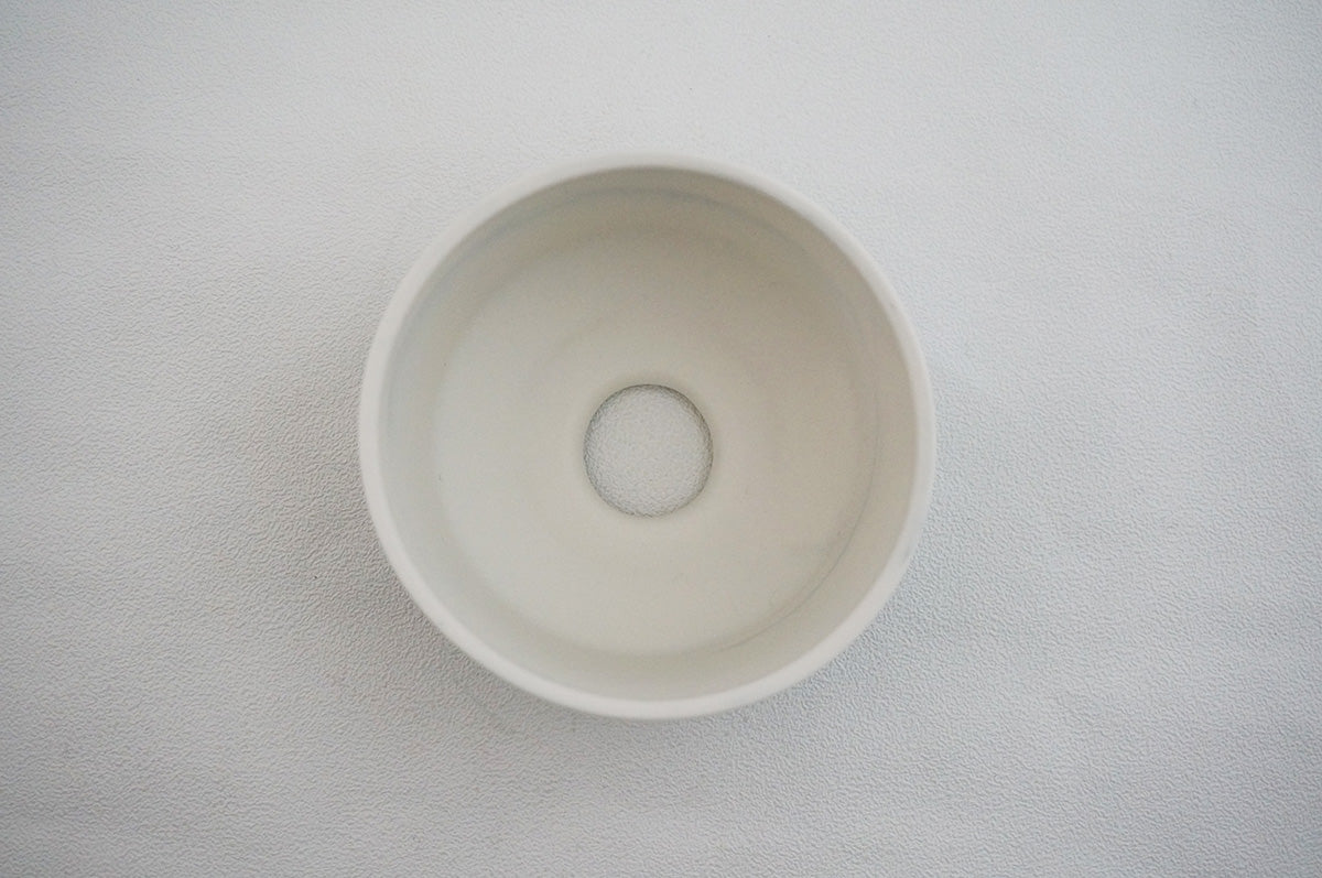 059 marble 円柱鉢L