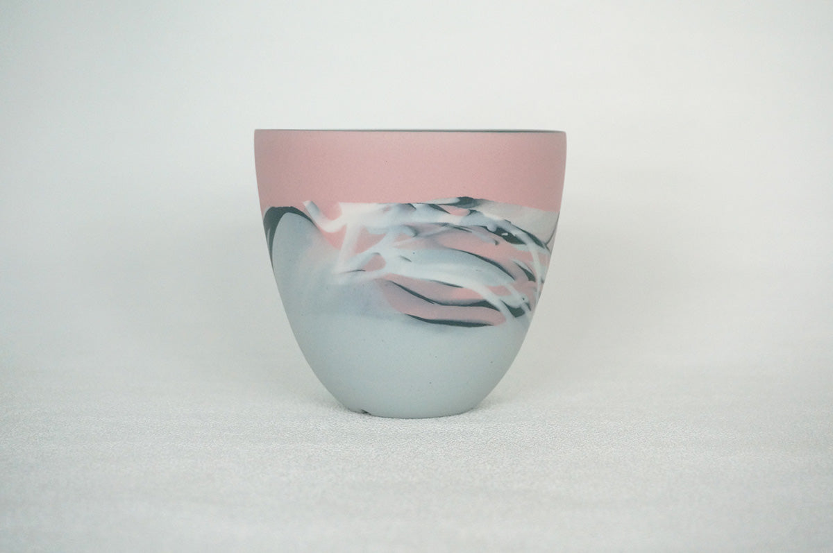 061 marble 丸深鉢M