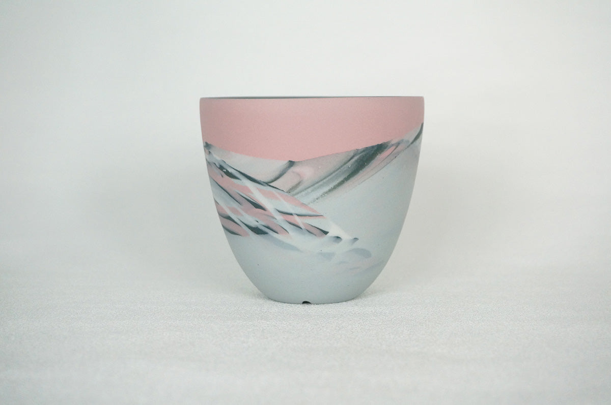 061 marble 丸深鉢M