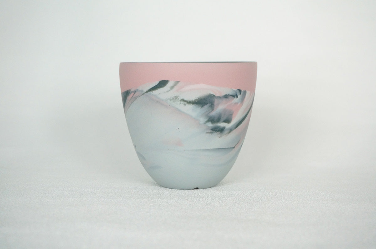 061 marble 丸深鉢M