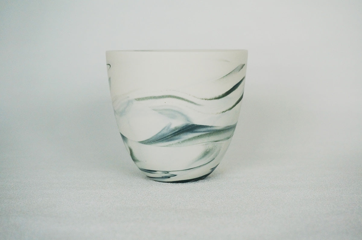 061 marble 丸深鉢M