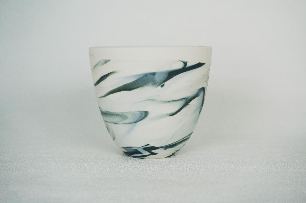 061 marble 丸深鉢M