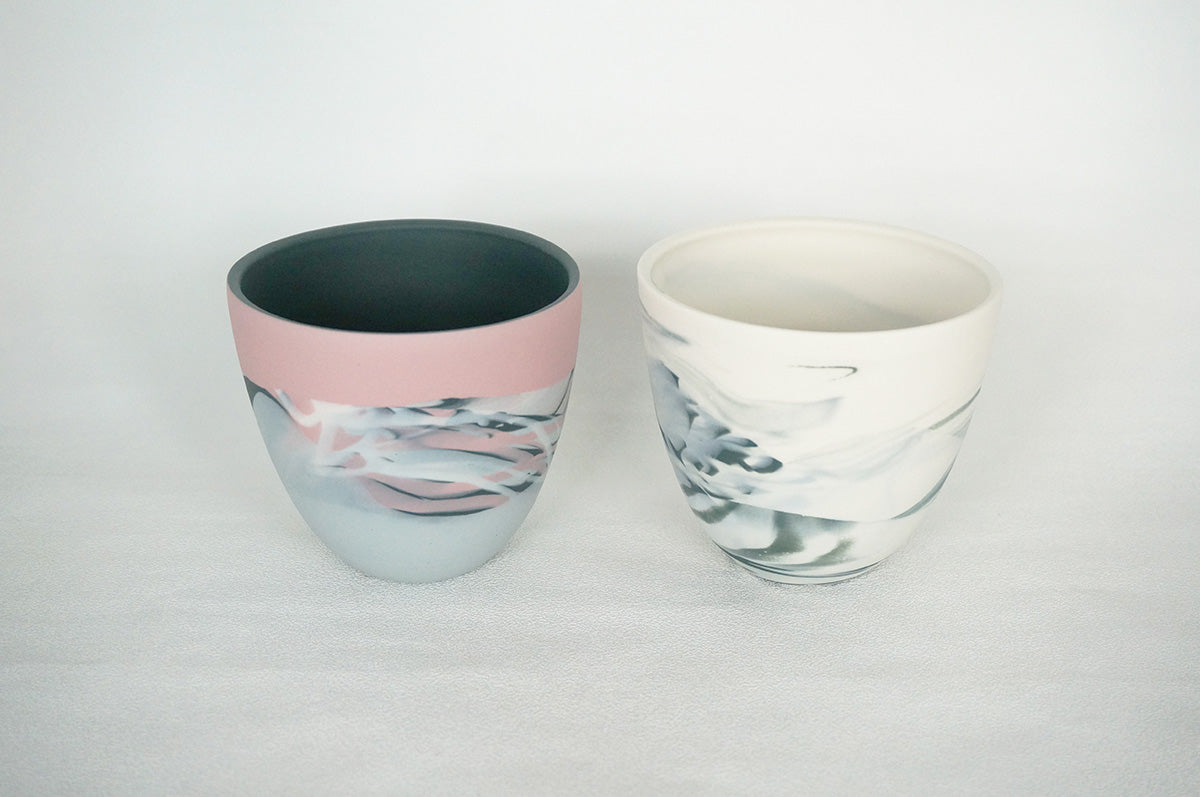 061 marble 丸深鉢M