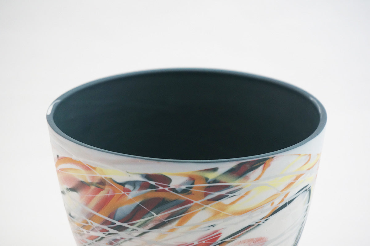 062 marble 丸深鉢L