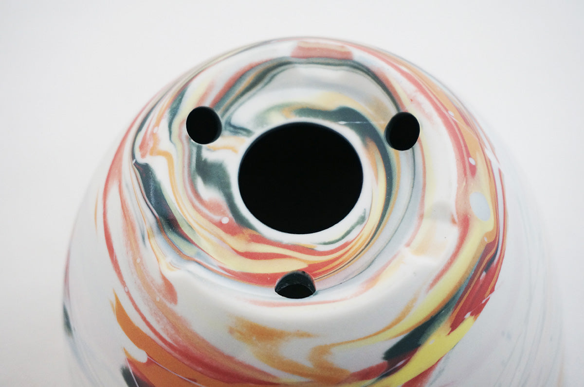 062 marble 丸深鉢L