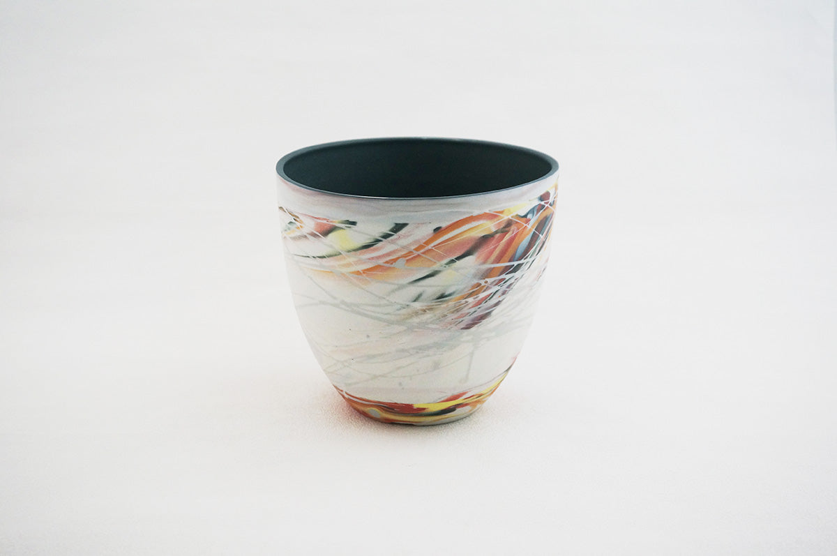 062 marble 丸深鉢L