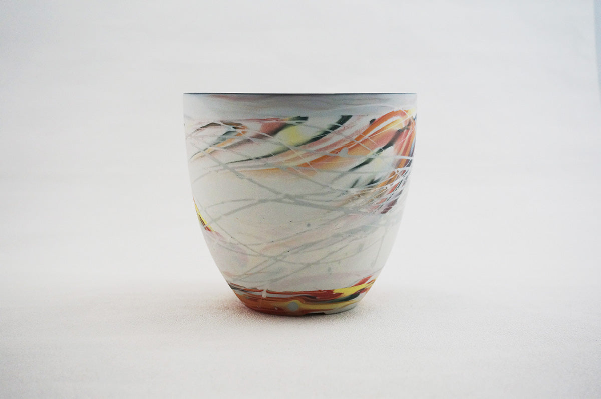 062 marble 丸深鉢L