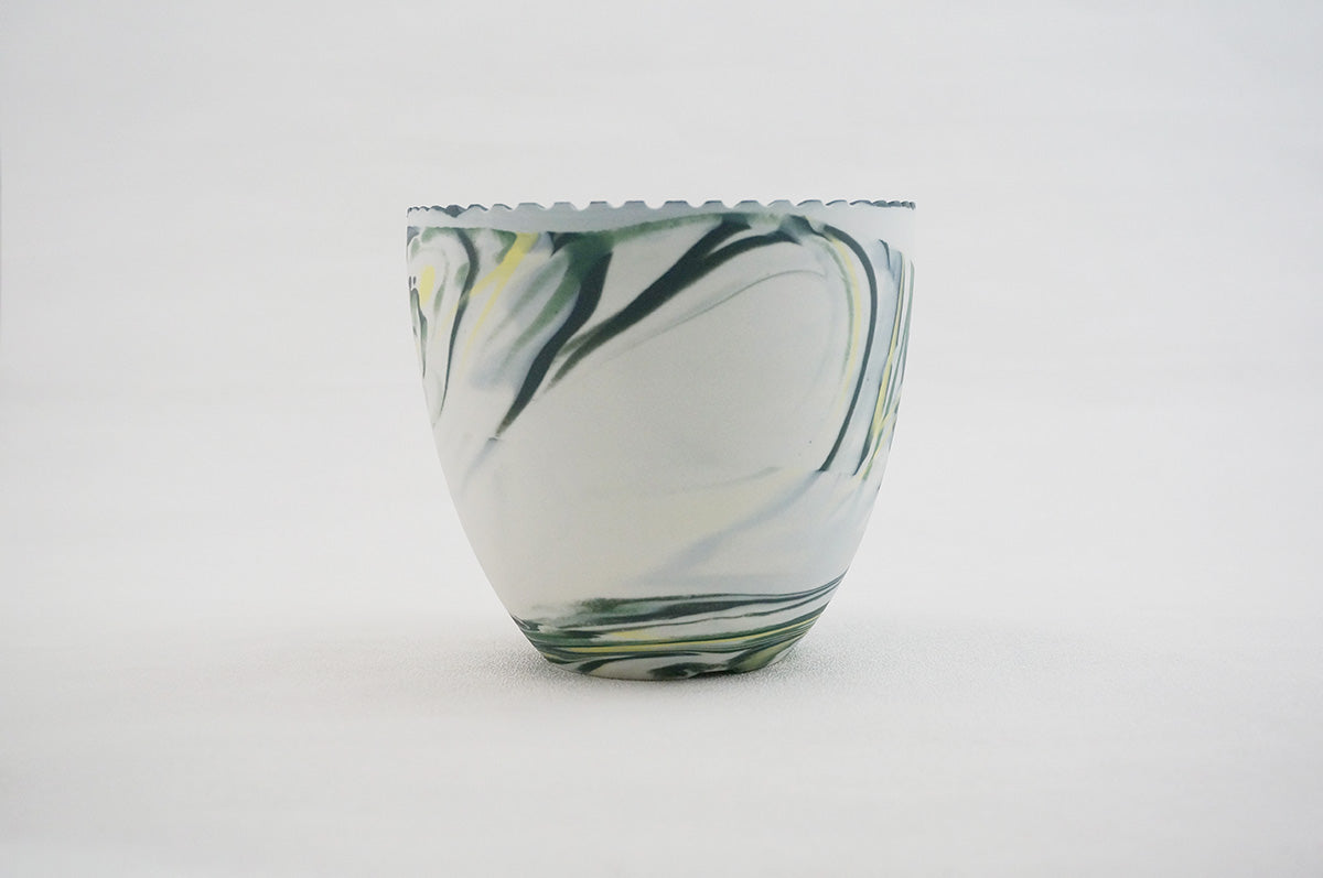 062 marble 丸深鉢L