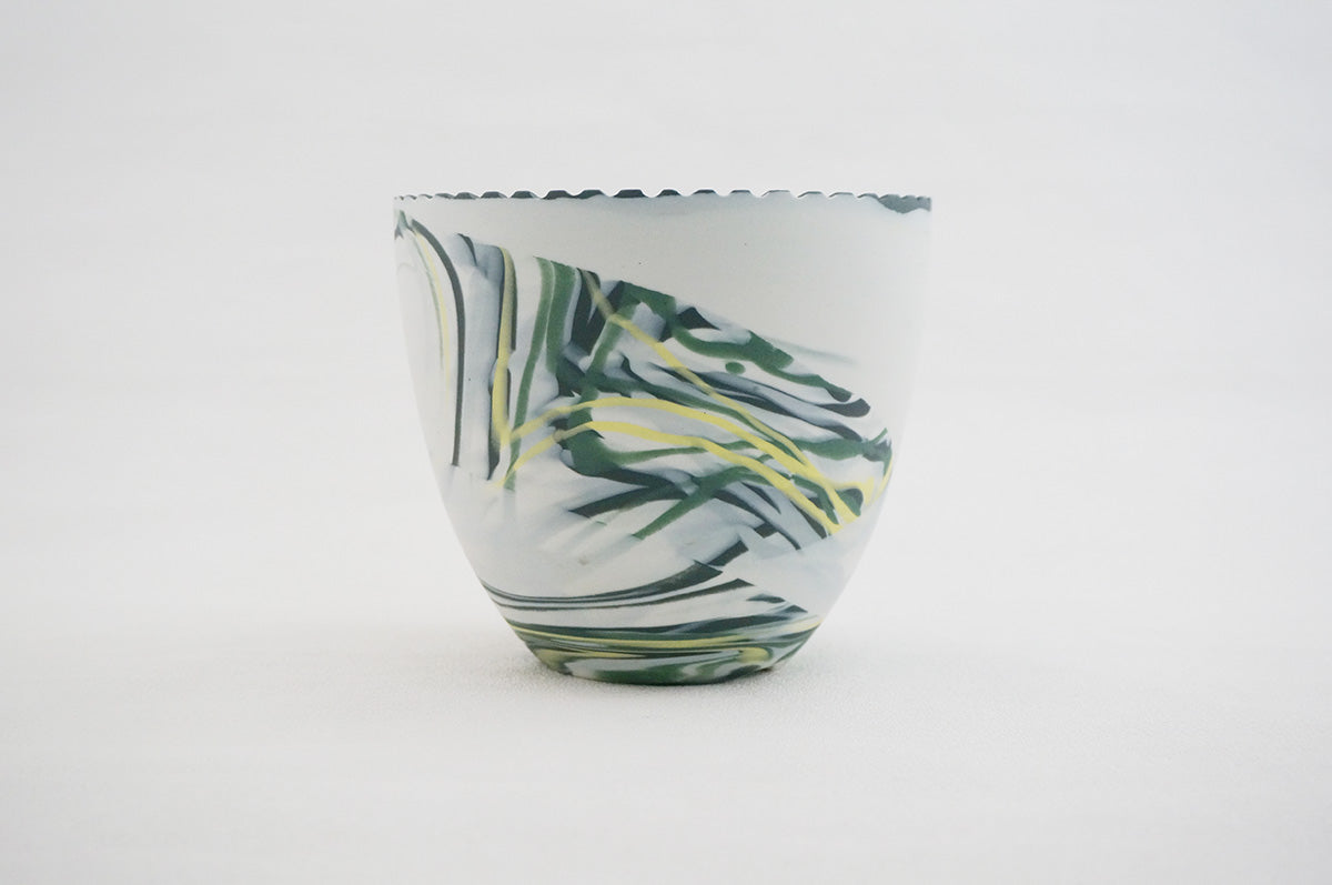 062 marble 丸深鉢L