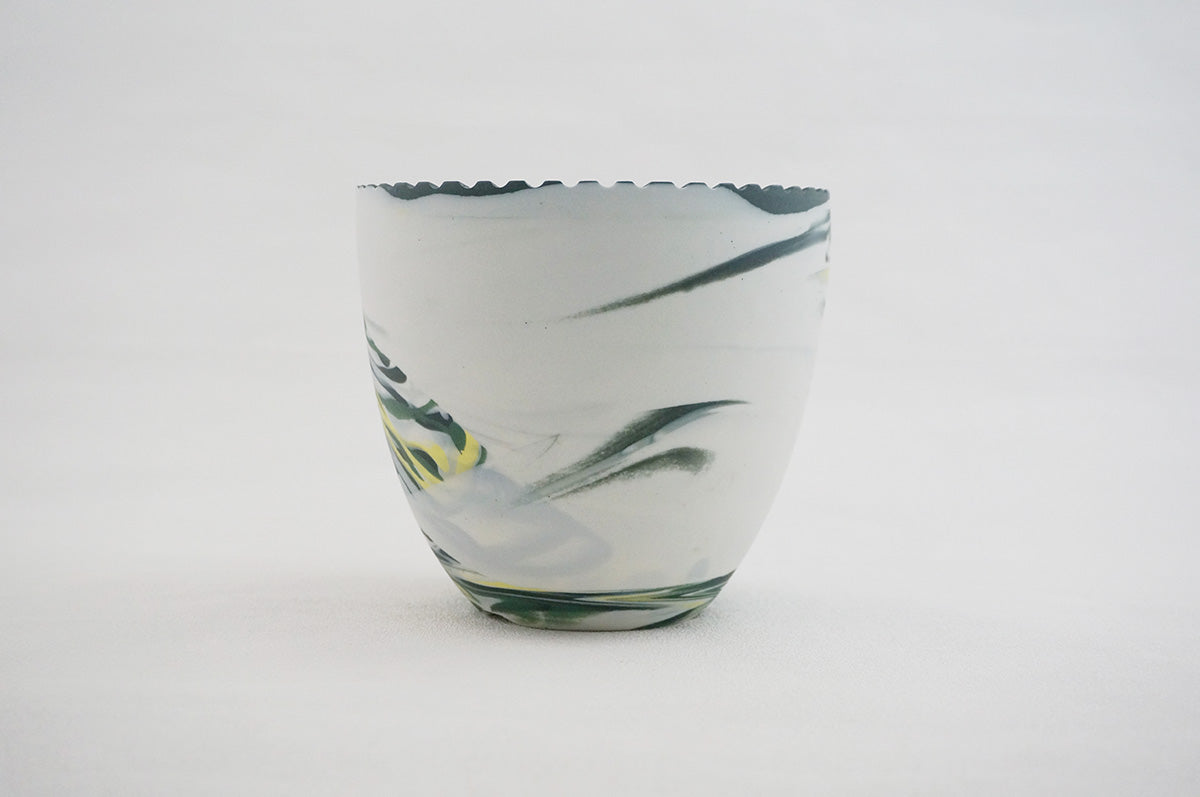 062 marble 丸深鉢L