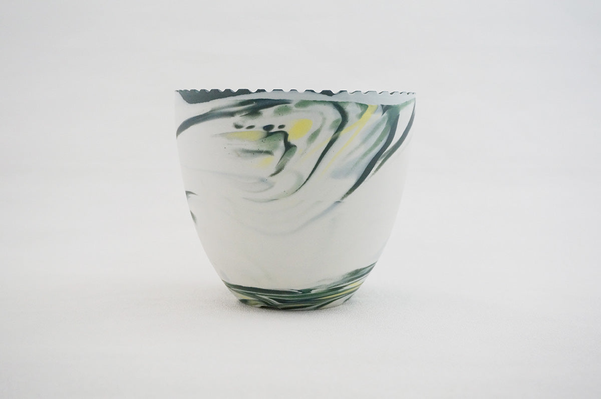 062 marble 丸深鉢L