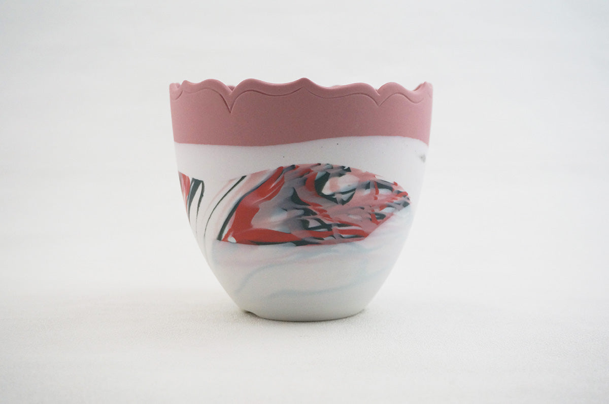 062 marble 丸深鉢L