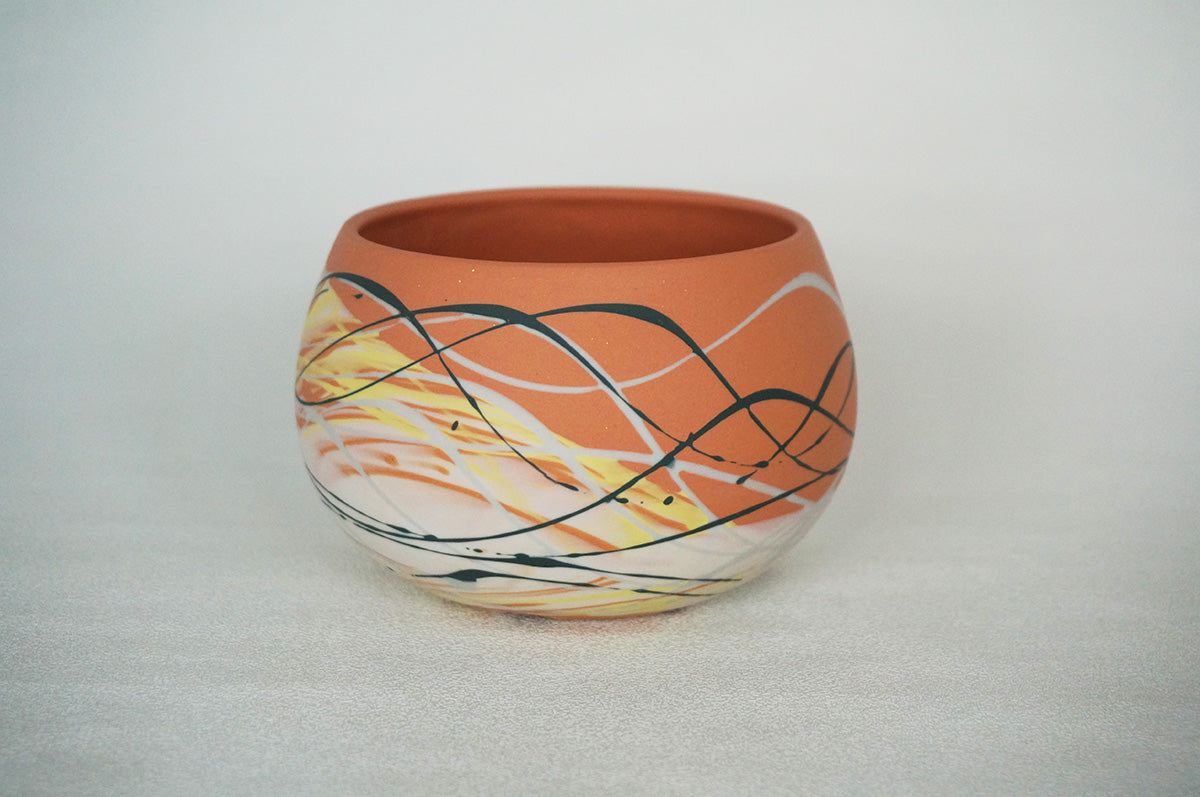 063 marble 丸深鉢M