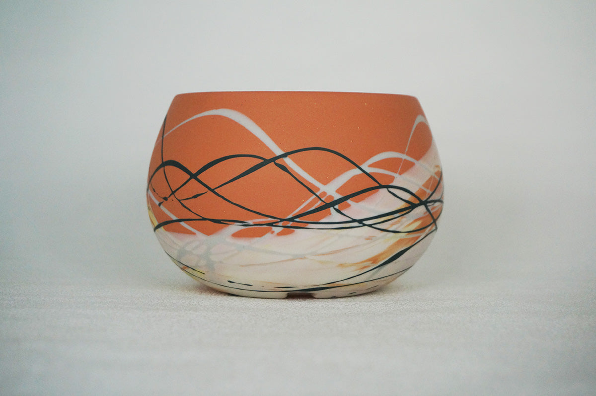 063 marble 丸深鉢M