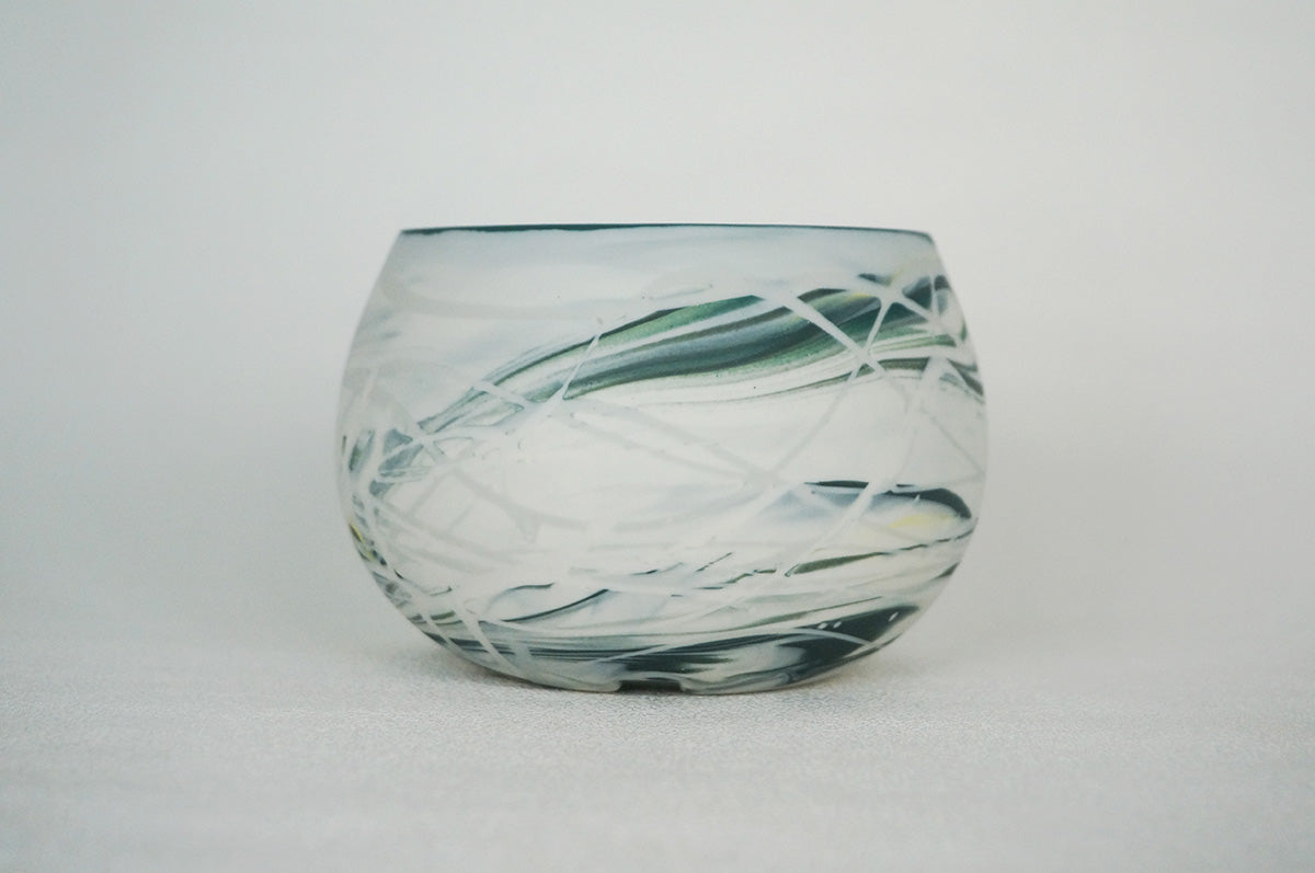 063 marble 丸深鉢M