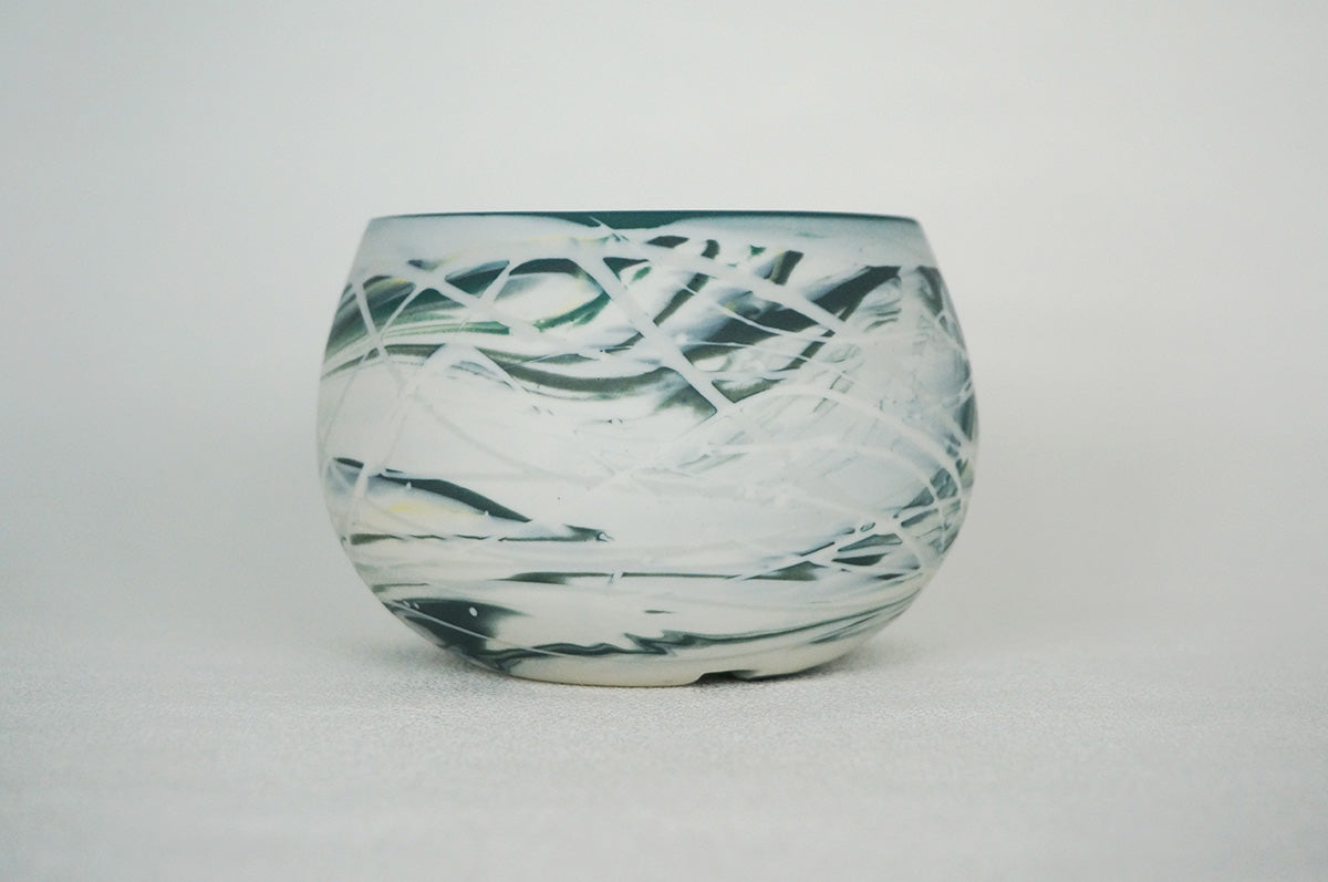 063 marble 丸深鉢M