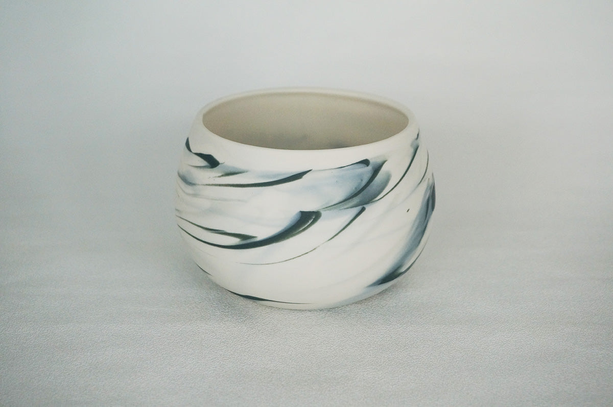 063 marble 丸深鉢M
