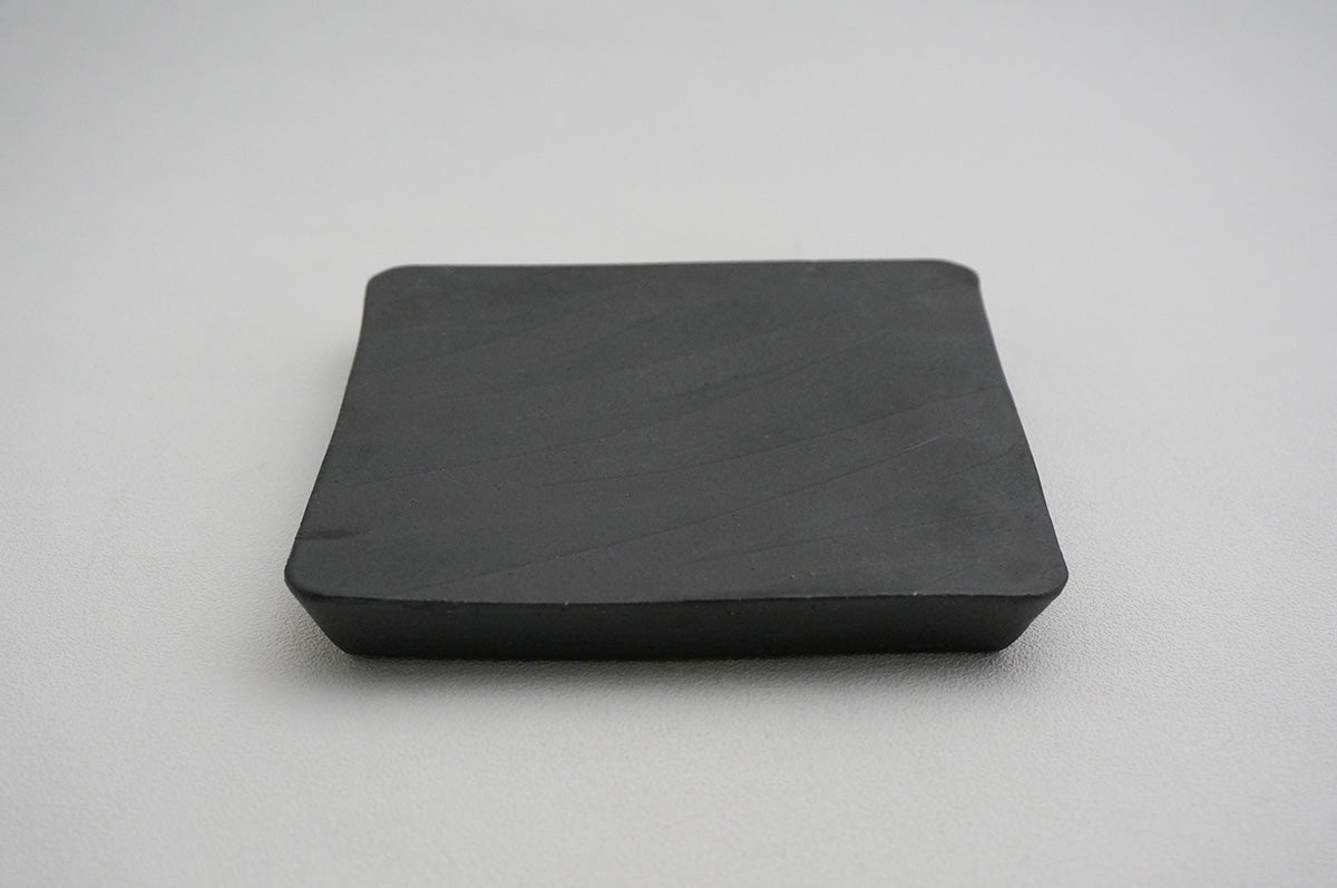 67 釉彩 スクエア台皿（5寸）