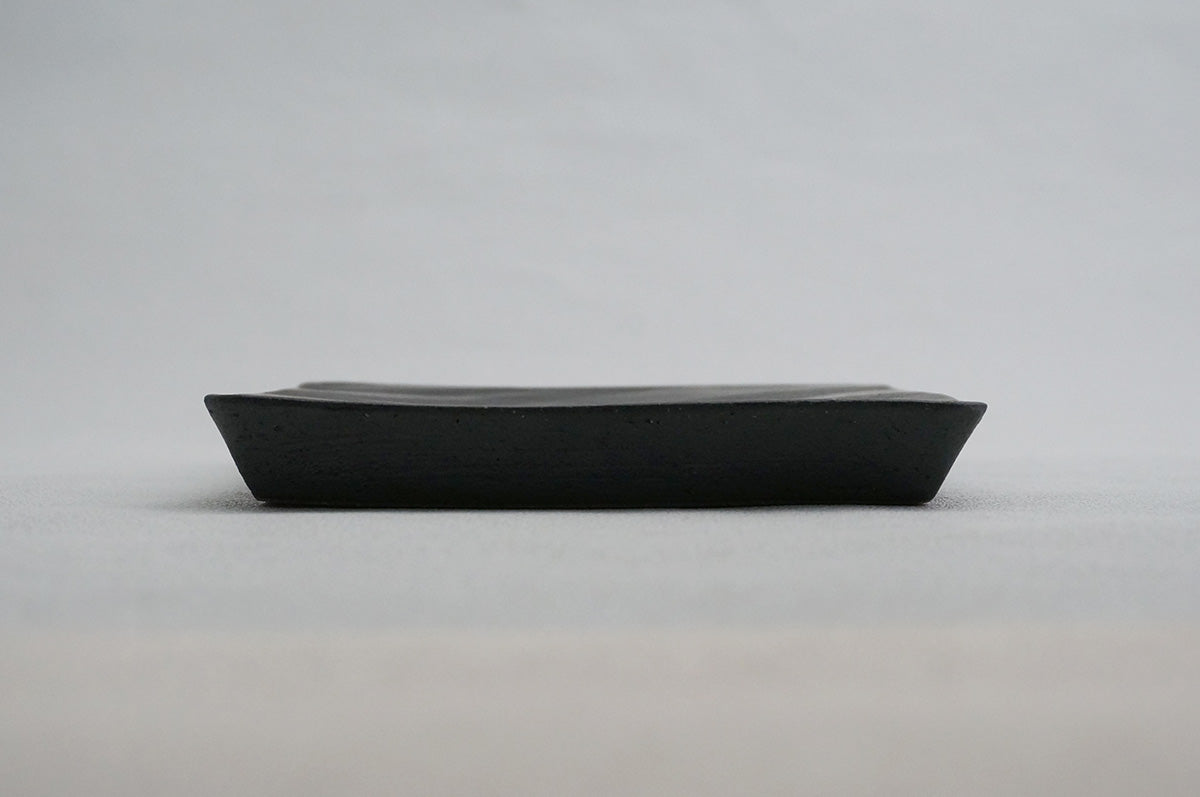 67 釉彩 スクエア台皿（5寸）