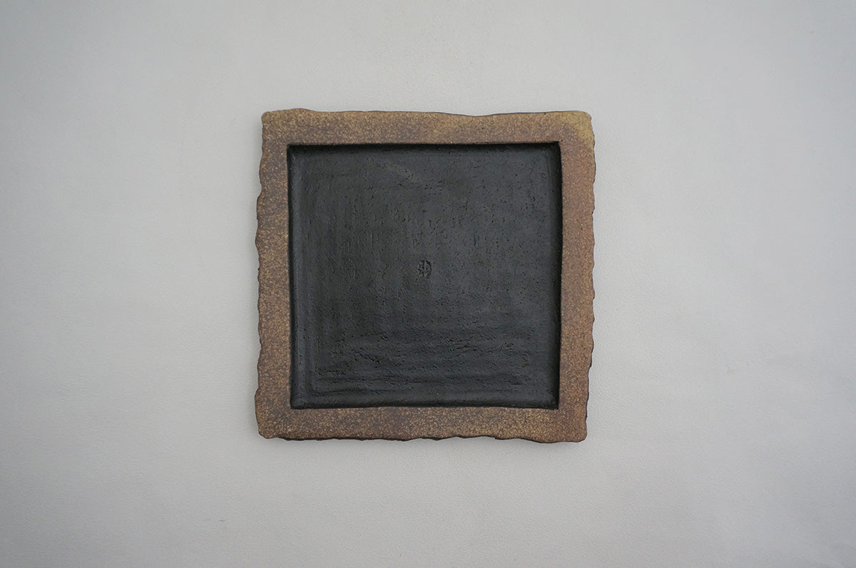 71 石目 フラット角皿 L（18）