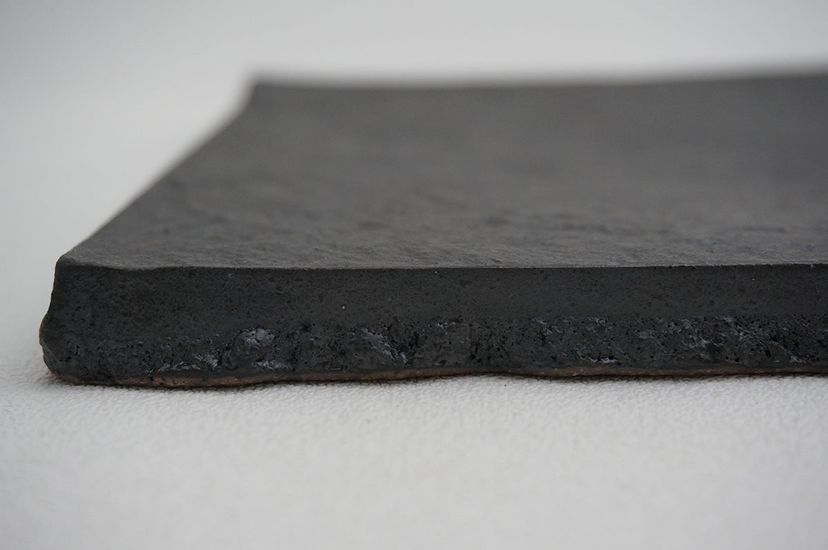 71 石目 フラット角皿 L（18）