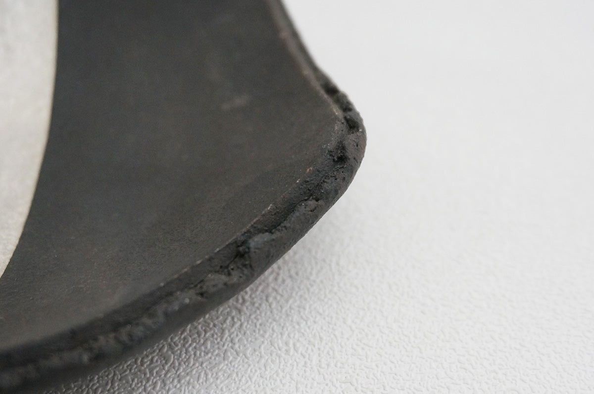 87 銀彩五角皿（ツートン）