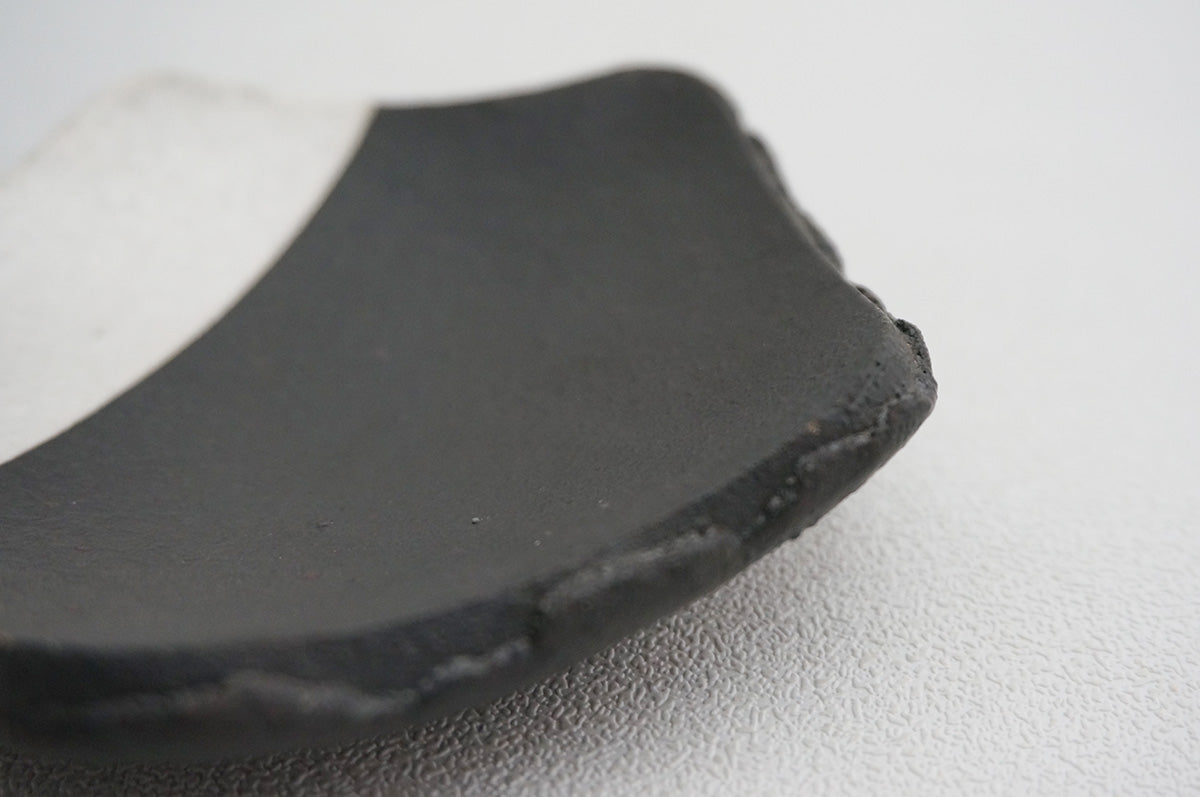 87 銀彩五角皿（ツートン）