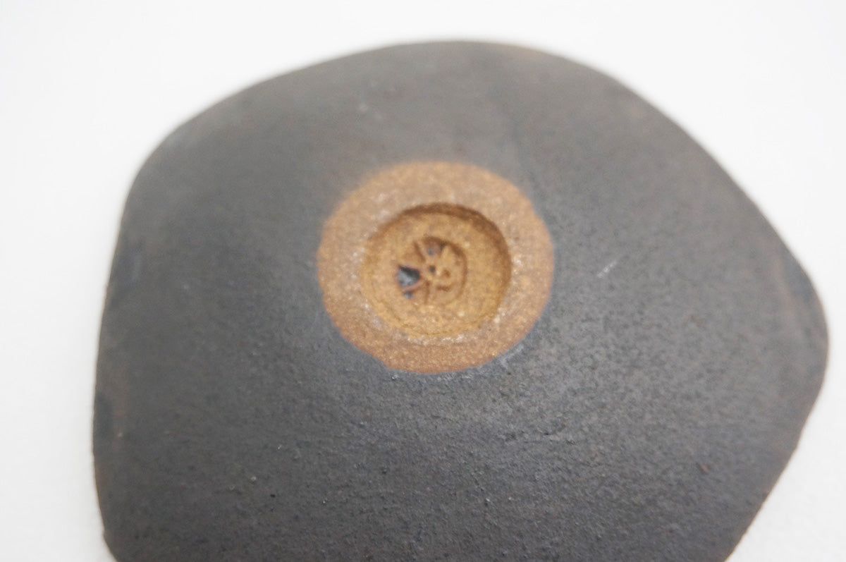 87 銀彩五角皿（ツートン）