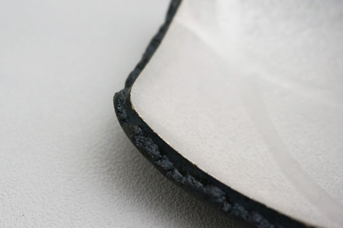 88 銀彩五角皿（釉彩）